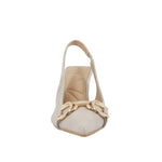 Tacones slingback Holloway para mujer color blanco