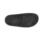 Sandalias flats Puffy color negro