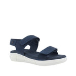 Sandalias de cuña Pame para mujer color navy