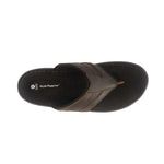 Sandalias Kendrick café para hombre