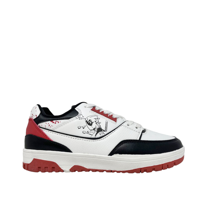Sneakers Deadpool color blanco