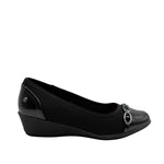 Cuñas Glynnis para mujer color negro