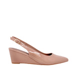Cuñas slingback Vilma para mujer color nude