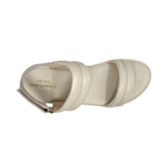 Sandalias flats Usha hueso