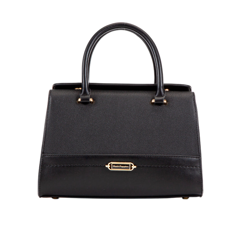 Cartera satchel Sami negro