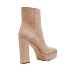 Botas de tacón No-Thx para mujer color beige