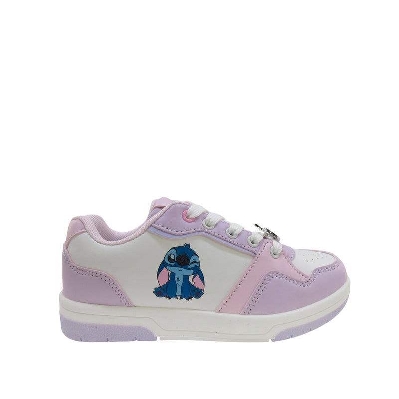 Sneakers Stitch para niña color blanco