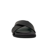Sandalias slip on Virgil para hombre color café
