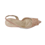 Tacones slingback Atlas para mujer color nude
