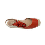 Alpargatas Carissa para mujer color naranja