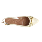 Ballerinas Clarissa para mujer color hueso