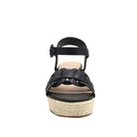 Sandalias de plataforma Devika para mujer color negro