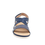 Sandalias de plataforma Elis para mujer color marino