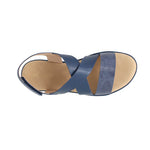 Sandalias de plataforma Elis para mujer color marino
