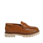 Mocasines Agnnes tan para mujer