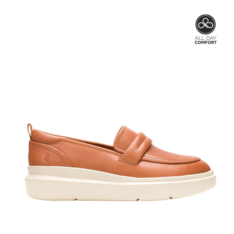 Loafers Joy Penny para mujer color tan