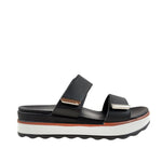 Sandalias flats Gillian  negro