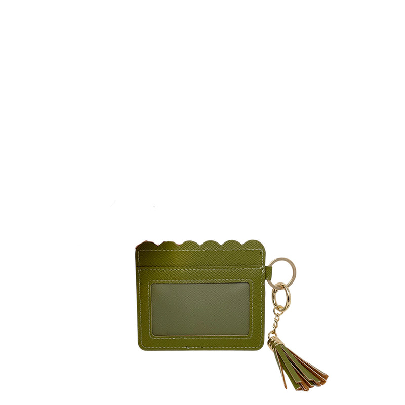 Tarjetero Andy color verde
