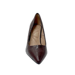 Tacones stilettos Sophia para mujer color café