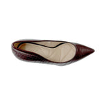 Tacones stilettos Sophia para mujer color café