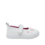 Canvas Hearht para infante color blanco