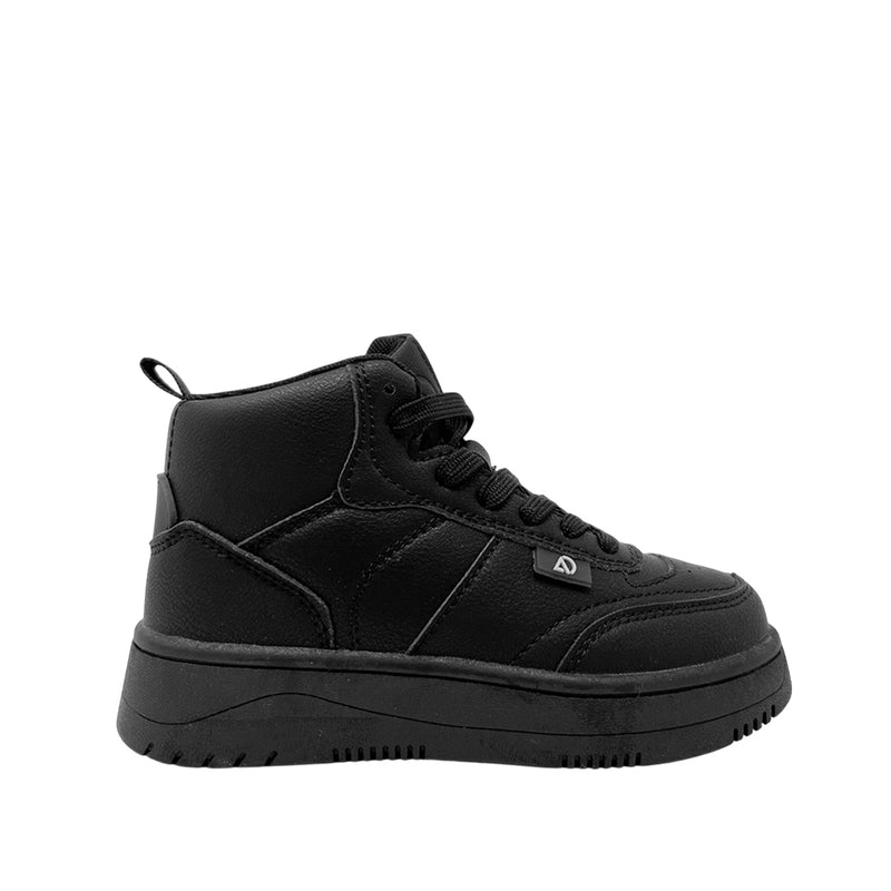 Tennis escolares Kellan para niña color negro