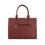 Cartera tote Hailey para mujer color vino