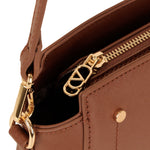Cartera crossbody Judy para mujer color tan