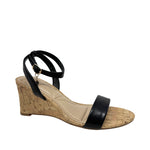 Sandalias de cuña Porcha para mujer color negro