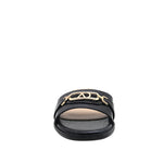Sandalias slip on Maggie para mujer color negro
