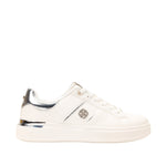 Tennis Kristen para mujer color blanco y plateado