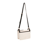 Cartera crossbody Aria para mujer color hueso