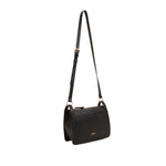 Cartera crossbody Aria para mujer color negro