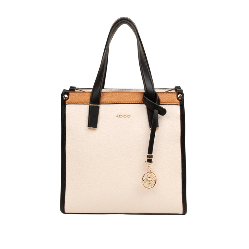 Cartera tote Ines para mujer color blanco