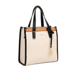 Cartera tote Ines para mujer color blanco