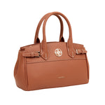 Cartera satchel Jade para mujer color tan