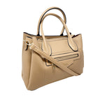 Cartera tote Keren para mujer color beige