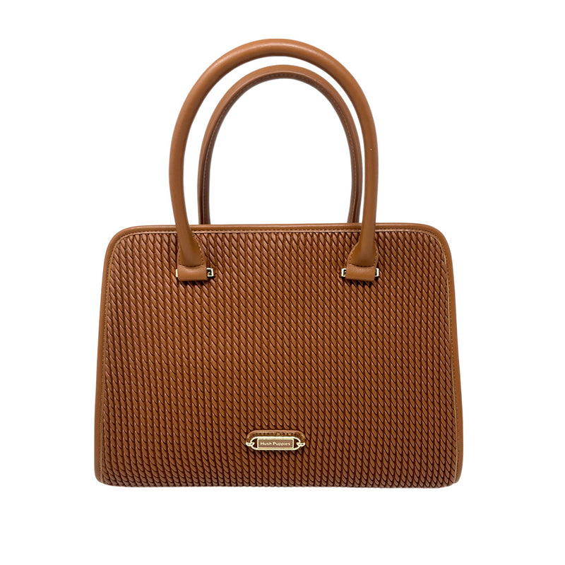 Cartera tote Malia para mujer color tan