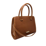 Cartera tote Malia para mujer color tan