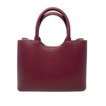 Cartera satchel Joy para mujer color vino