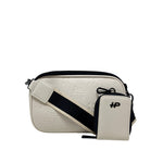Cartera crossbody Jenna para mujer color beige