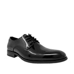 Derby shoes Chester para hombre color negro