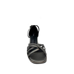 Sandalias de cuña Nathy para mujer color plateado