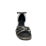 Sandalias de cuña Nathy para mujer color plateado