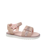 Sandalias Zafira para infante color oro rosa