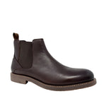 Botines slip on Sebas para hombre color café