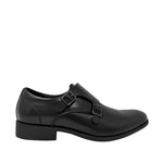 Monk strap shoes Saint para hombre color negro