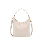 Cartera hobo Serra para mujer color hueso