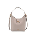 Cartera hobo Serra para mujer color gris