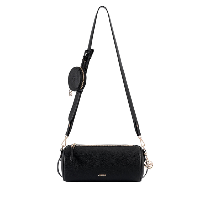 Cartera crossbody Zoa para mujer color negro